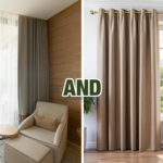 how to layer sheer and blackout curtains