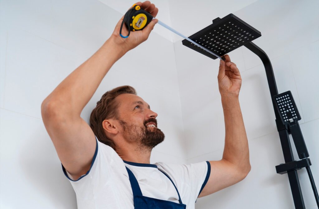 shower has low water pressure